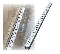 Générique Caniveau Durable YardSlim en Acier Inoxydable pour allées et terrasses - Système de Drainage à Grille linéaire étroite (3,5 x 5 cm) - Solution Efficace de Gestion des eaux