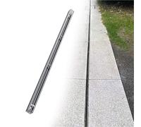 Générique caniveaux extérieurs Kit de système de Drainage d'eau avec Grille Amovible, Canal d'évacuation de tranchée pour Cours résidentielles, kit de système de Canal(304-,100x5.5x5cm/3.3'x2.2x2)