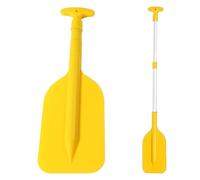 Générique Canoe Paddles - Ergonomic Telescopic Length Adjustment Lightweight Aluminium Alloy Shaft, Non-Slip T-Handle Grip + High Blade | Heavy Duty Marine Grade Composite for Kayaking & Lakes