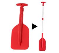 Générique Canoe Paddles - Ergonomic Telescopic Length Adjustment Lightweight Aluminium Alloy Shaft, Non-Slip T-Handle Grip + High Blade | Heavy Duty Marine Grade Composite for Kayaking & Lakes