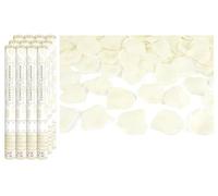 canon à confettis pétale ivoire 40cm - partydeco tukp40-079 Beige G