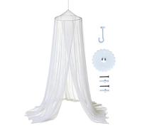 Générique Canopy Bed Curtains - Dome-Shaped Elegant Comfortable - Ceiling Canopy Twin Tent Bed - for Small Large Twin Home Bedroom Ceiling Apartment Dorm Hotel Travel Camping