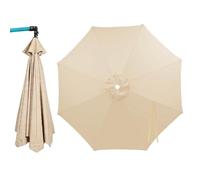 Générique Cantilever Umbrella Replacement Canopy 6/8 Ribs - Patio Parasol Replacement Canopy For Backyard Garden Swimming Pool