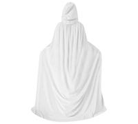 Générique Cape à capuche Cape Velours Cosplay Sorcière Vampire Corbeau