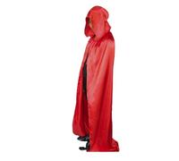 Générique Cape À Capuche Renaissance A Halloween Manteau Médiéval Avec Longue Déguisement Pour Bal Masqué Costume De Prince Vêtement Unisexe Capes Cosplay Adulte (Rouge,S)
