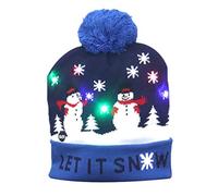 Générique Cape De Noel Femme Serre TêTe Noel Peluche Noel Bonnet Light-up Street Man Cadeau Noel Adulte Chapeau Pere Noel Noel Femme Coffret Noel Deguisement Mere Noel Peluche Noel (B, One Size)
