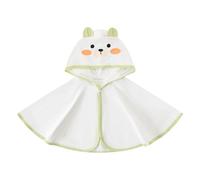 Générique Cape de Protection Solaire Bébé Garçon Fille Fermeture Zip UPF 50 Plus Extérieur Respirant Cape Été(Green, 1-3 Ans)