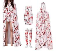 Générique Cape D'Halloween Robe À Capuche Vampire Gothique Effrayante