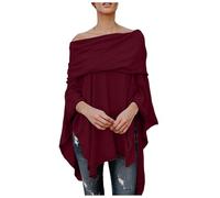 Générique Cape Femme Châles Poncho Homme Polaire À Franges Hiver Cocooning Ponchos Et Capes Châle Chauffant De Voyage Bébé Soie Echarpe Verte Écharpe Chale Chaud Pour Pluie Mode Paillette