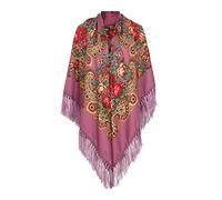 Générique Cape Femme Poncho Hiver Fourrure Imprimé Écharpe Léopard Chale Para Mujer Manteau À Franges Gilet Chaud Pancho Ponchos Et Capes Pour Soirée