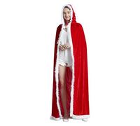 Générique Cape pour, Cape à capuche rouge, Manteau à capuchon du Père Noël, Robe de Noël en flanelle avec cape pour tout-petits, capes de pour jouant un rôle