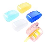 Générique Capes de Couverture de Brosse à Dents - Bouclier de tête, Support de boîtier | Cap de Garde à Dents électriques de 5 Pack pour Les Voyages de Voyage à l'église Business Clip Portable Clip