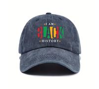 Générique Cappellino Da Baseball Con Parte Superiore Morbida Lavata E Stampa Di Lettere Cappello Da Sole Unisex per Abbigliamento Casual Estivo All'Aperto