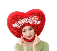 Générique Cappello A Cuore In Peluche Per Adulti E Bambini, Copricapo Costume A Cuore Rosso Morbido E Soffice | Accessorio Cosplay A Forma Di Cuorre Per San, Feste A Tema, Servizi Fotografici, Gioch