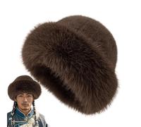 Générique Cappello A Secchiello Invernale Donna - Cappello Da Pescatore in Peluche Caldo E Morbido, Berretto Termico Antivento per Sci E Viaggi | Idea Regalo Natale (56-62cm)