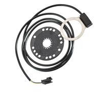 Générique Capteur d'assistance à la pédale - Activateur de Cadence étanche à l'eau, Module de Montage réglable | Équipement de de la pédale Sensible, système d'outils de Transmission compacte, disp