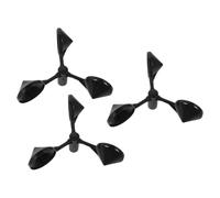 Générique Capteur de Vent Extérieur ABS Boîtier pour Anémomètre à Coupelle Lot de 3 Pièces Protection Robuste pour Capteur de Vitesse du Vent Accessoire de Mesure Précis pour Station
