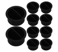 Générique Capuchon Anti-poussière pour Télescope, Capuchon D’Objectif 1,25 Pouces, Plastique Noir, Lot de 10, Ajustement Serré, Protection Maximale, pour Télescopes et Instruments Optiques,