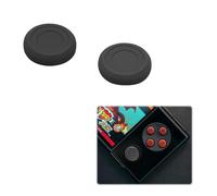 Générique Capuchons de joystick de rechange pour AYANEO AIR Plus/Pocket Micro - Embouts antidérapants en silicone pour une meilleure prise en main pendant le jeu (Noir)