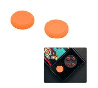 Générique Capuchons de joystick de rechange pour AYANEO AIR Plus/Pocket Micro - Embouts antidérapants en silicone pour une meilleure prise en main pendant le jeu (Orange)