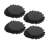 Générique Capuchons De Parapluie De Réparation 4 Pièces En Plastique Accessoires Pour Parapluie Adaptés Pour Parapluies De 6 à 8mm Protection Rayures Utilisation Solide