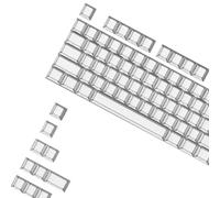 Générique Capuchons de Touches Pliables avec Ombres de Profil Originales, 97 Touches, sous-Impression de Colorant PBTs pour claviers mécaniques avec Texture Anti-Huile