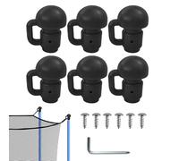 Générique Capuchons pour Filet De Trampoline | Rechange Montant Enceinte,Caches pour Montant Trampoline | pour extérieur, Jardin, terrasse, Cour, Maison, Aire de Jeux, Patio, Camping