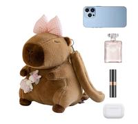 Générique Capybara À en Tissu - À Moelleux en Forme De Dessin Animé, À Confortable en Peluche | Concept Cadeau Ludique Grande Contenance Souple Modèle Adapté À Un Usage Quotidien