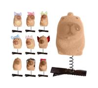 Générique Capybara Clips de cheveux - Capybara Coiffes Clips, Coiffes pour femmes de cheveux 10 pièces, épingles à cheveux d'animaux, Coiffes de cheveux Fashion Kids Home Props for Holidays