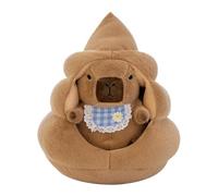 Générique Capybara en Peluche - Capybara Mignon avec Nid Douillet - Animal en Peluche Doudou pour Décor Chambre Salon ou Cadeau Enfant Noël