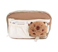 Générique Capybara Pen Case - Capybara Design Storage Bag | Big Capacity Pencil Organizer | Pencil Bag, Cosmetic Pouch | Cute Marker Pen Case Nylon Storage Bag | Desk Organizer for School Students