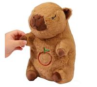 Générique Capybara Plush Toy, 4-Mode Stuffed Pillow, 20x15x27cm Velvet Doll with Music and Lights, Stuffed Capybara, Plush Toy with Soft Design, Kids Accessories for Birthday and Travel