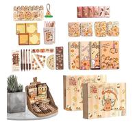 Générique Capybara Stationery Set - 30x23x10cm Capybara School Supplies | Cute Pencil Case & Writing Accessories For Kids | Drawing, Writing, Creative Classroom Use | Party Gift