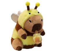 Générique Capybara Toy, Stuffed Animal Plush, Soft Huggable Pillow, Adorable Decorative Buddy 7.87 inches, Home Decor Gift for Kids Teens Adults Relaxation Comfort, Wonderful Present Pick