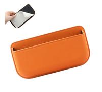 Générique Car - 11.02 Inch Storage Box | Universal Leather Storage Bag - Multifunctional Car Side Pocket With Double-sided Adhesive Tape, Ideal For Storing Glasses, Phones, Cards