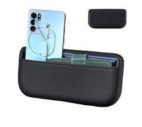 Générique Car - 11.02 Inch Storage Box | Universal Leather Storage Bag - Multifunctional Car Side Pocket With Double-sided Adhesive Tape, Ideal For Storing Glasses, Phones, Cards