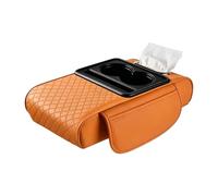 Générique Car Armrest Cushion, Center Console Storage Pad with Pocket, Protective Height Increasing Arm Rest Support for Truck Interior Vehicle Women Men Office Chair Seat Comfort Travel Commuting