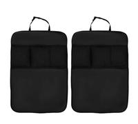 Générique Car Backseat Organizer for SUVs, Trucks, 2 Pieces Waterproof | Kick Mats Back Seat Protector, Auto Cover Kick Mat For Travel, Daily Driving, Family Vacation