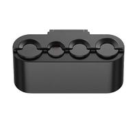 Générique Car Coin Storage Box - ABS, Compact Car Coin Collector Case Portable Design | Change Storage Organizer, Automotive Money Dispenser For Truck, Van, Sedan, Home, Office, RV, Auto Accessories