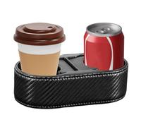 Générique Car Cup Holder - ABS, 2.76x3.35in Double Beverage Bracket Space Saving | Console Organizer Fixed Mount Easy Install, Automotive Cup Holders For Truck, RV, Bus, Golf Cart, Travel
