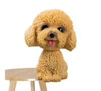 Générique Car - Cute Shaking Head Dog | Resin Dashboard Ornament