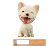 Générique Car - Cute Shaking Head Dog | Resin Dashboard Ornament