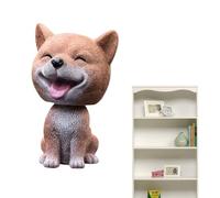 Générique Car - Cute Shaking Head Dog | Resin Dashboard Ornament