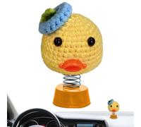 Générique Car Dashboard Decorations - Shaking Sunflower Frog Dashboard Car Decorations | Cartoon Dancing Figurines, Aesthetic Çar Accessories for Ćar Interior Desk Ornaments