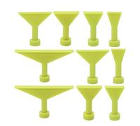 Générique Car Dent Puller Tabs - 10-Piece No-Paint Dent Repair Glue Tabs for Vehicle Doors, Hoods, Panels, Hailstone Damage Remover and DIY Auto Repair Tool for Cars and Home Appliances