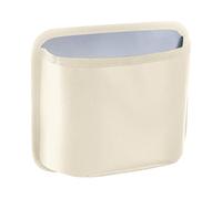 Générique Car Door Trash Can, Backseat Garbage Bin, 7.28x3.35in Leather Storage Organizer, Compact Dustbin with Cup Holder, Authentic Convenient Design for Road Trips, Seat Back, Side Door