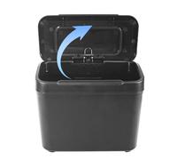 Générique Car Garbage Bin - Multi-Functional Large Capacity Design With Lid | Car Garbage Trash Can Storage Organizer | Automotive Vehicle Interior Truck Front Back Seat Home Bedroom
