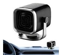 Générique Car Heater - ABS, 4.33x4.09x4.25in 2-in-1 Defogger Fan Fast Heating | Portable Vehicle Windshield Defroster, Cooling and Heating Device for Car, SUV, Truck, Cold Weather, Winter Driving