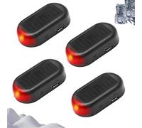 Générique Car Interference Antifreeze Instrument, Anti-Freeze Electromagnetic Car Snow Removal Device, Windshield Ice Melter for Cars, Solar Charging,for SUV Sedan Off-Road Vehicles (4 Pcs)