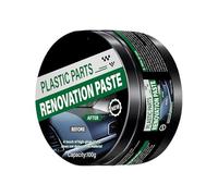 Générique Car Interior Cleaner | 100g Long-Lasting Deep Cleaning Shine | Nourishes, Protects & Restores Leather Seats & Upholstery- Vehicle Dashboard Cleaner Paste | for Detailing Maintenance